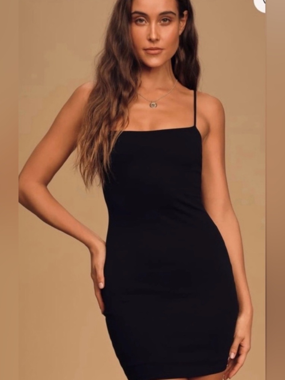Lulus Flaunt It Black Bodycon Dress - S